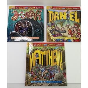 Cathrine Zoller The Rhyme and Reason Series 3 Book Lot HC SIGNED Children Bible